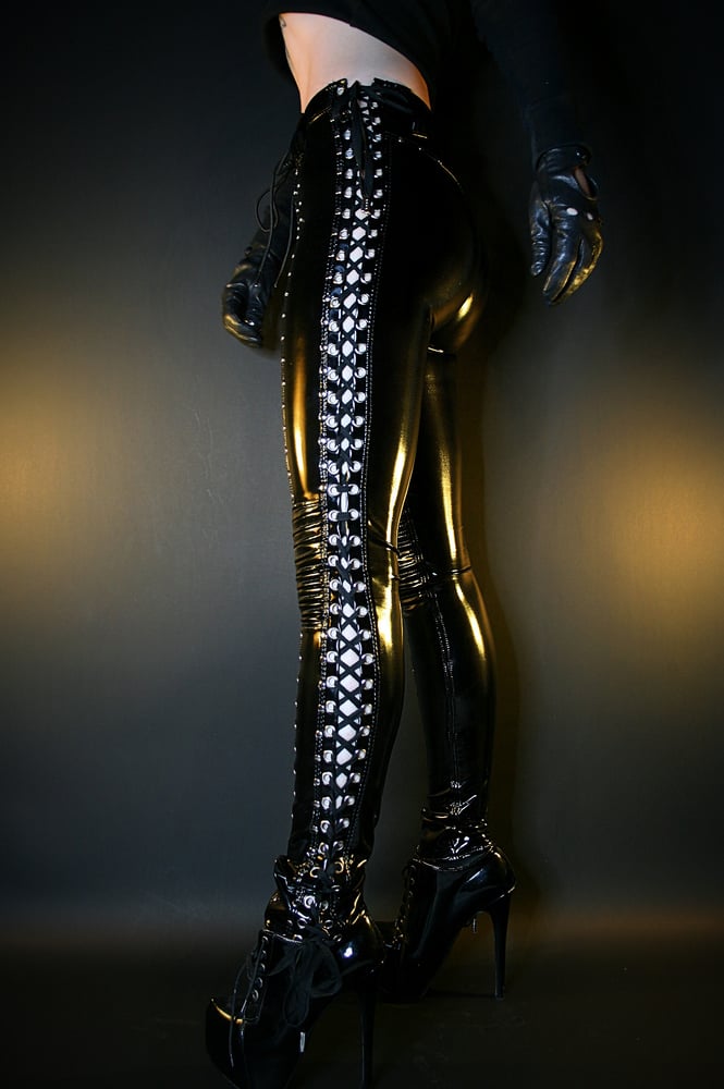 Image of LEATHERGIRL PANTS PVC