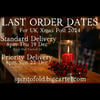 Last Order Dates UK Xmas Delivery