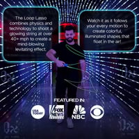 Image 4 of Glow-in-the-Dark Electric String Rope Launcher – USB Rechargeable Fidget Toy