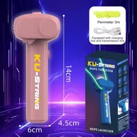 Image 3 of Handheld Luminous Rope Launcher – Adjustable Speed Loop Fidget Toy