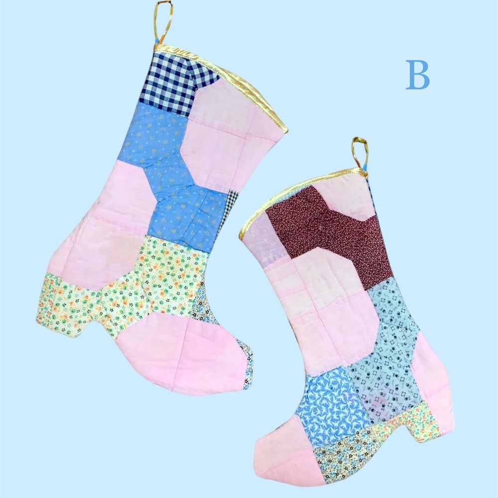Image of Cowboy Boot Stockings 12-19