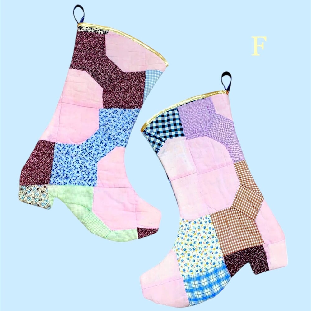 Image of Cowboy Boot Stockings 12-19