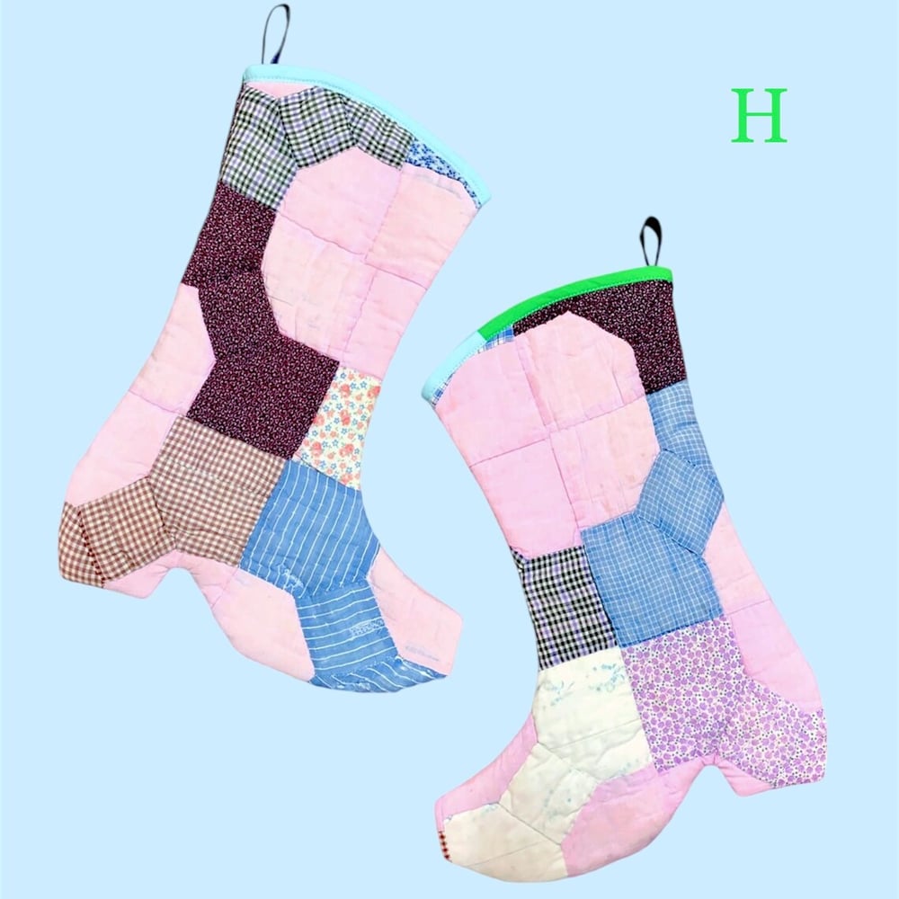 Image of Cowboy Boot Stockings 12-19