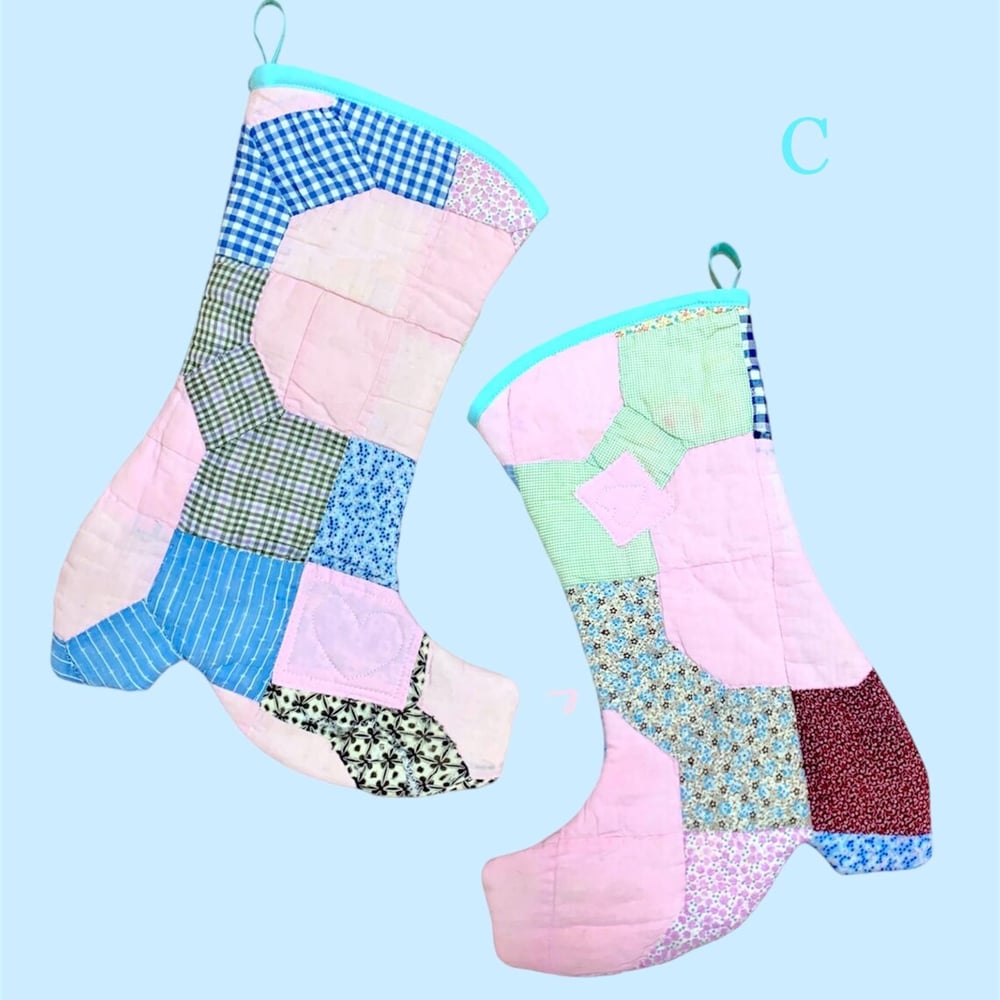 Image of Cowboy Boot Stockings 12-19