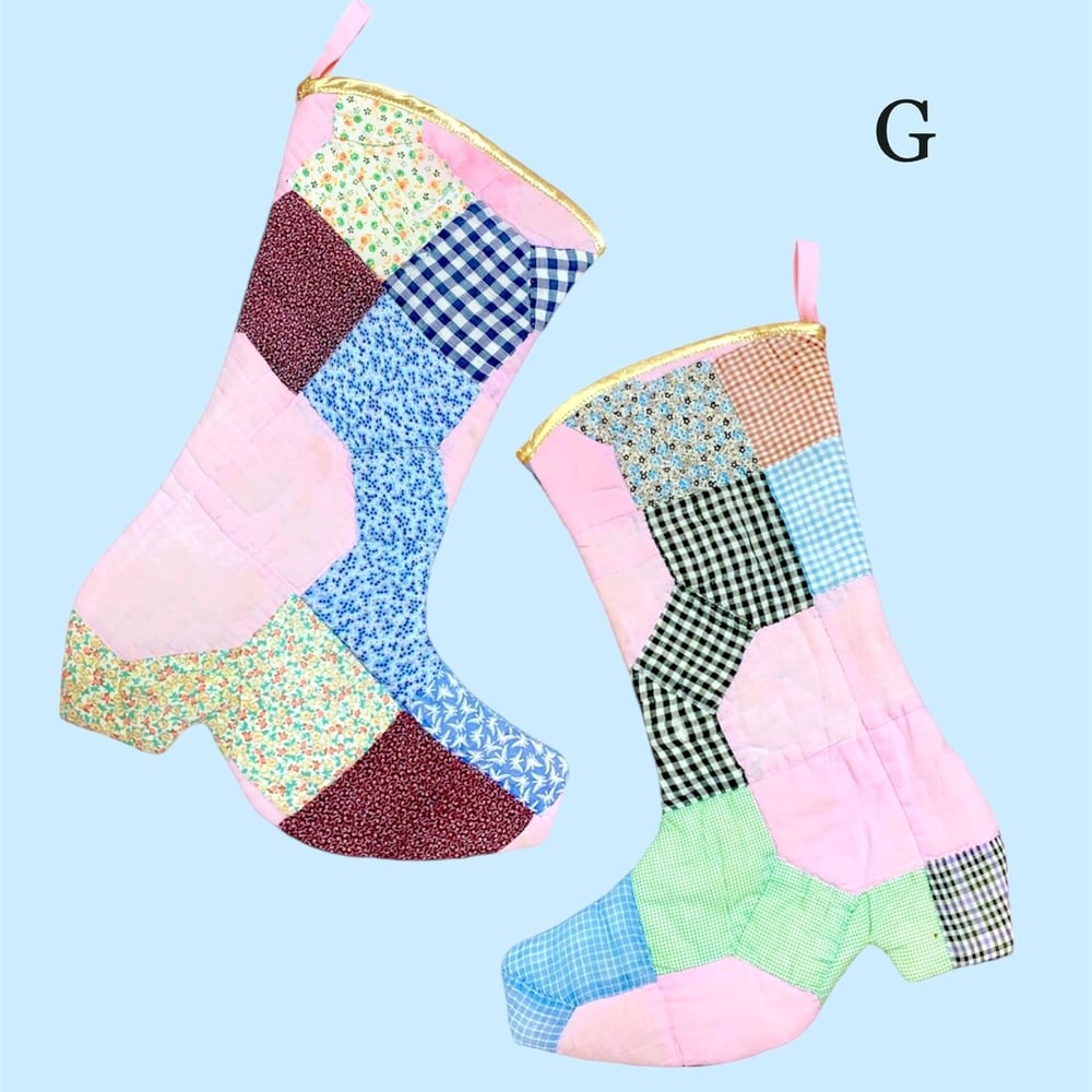 Image of Cowboy Boot Stockings 12-19