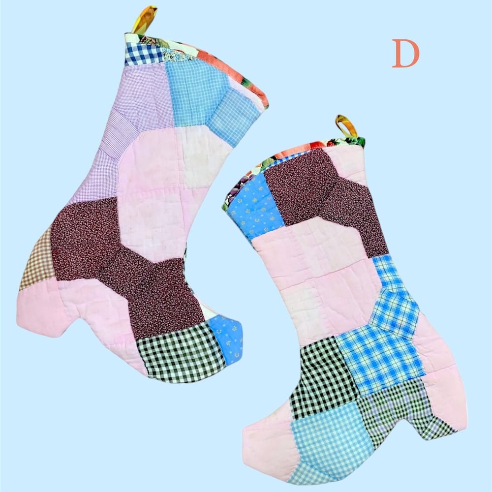Image of Cowboy Boot Stockings 12-19