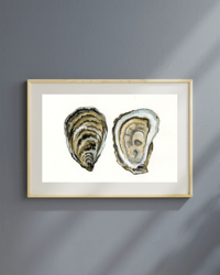 Image 2 of Oyster Watercolor Painting Fine Art Print