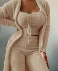 Image 3 of 3 Piece Tracksuit Loungewear