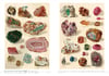 THE BOOK OF BEAUTIFUL ANTIQUE MINERAL PRINTS