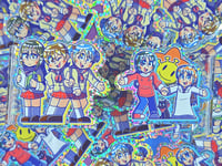 NICHIJOU Glitter Stickers