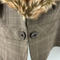 Image 4 of guess fur trim blazer