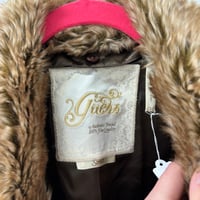 Image 3 of guess fur trim blazer