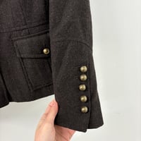 Image 2 of military style wool blazer
