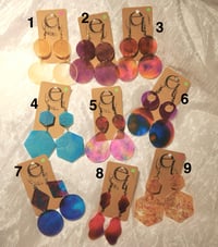 Image 2 of big statement earrings 