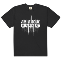 Image 2 of As Above Comfort Colors Tee