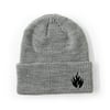 "FLAME" Beanie Grey