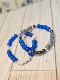 Image 2 of Box Breathing Bracelets with stones