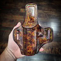Image 5 of Staccato P OWB Marbled Brown Camo holster.