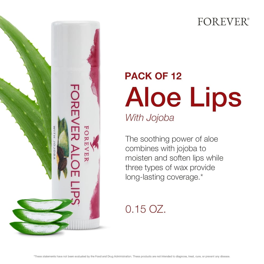 12 X Forever Aloe Lips®