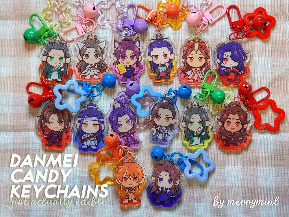 Danmei Candy Keychains