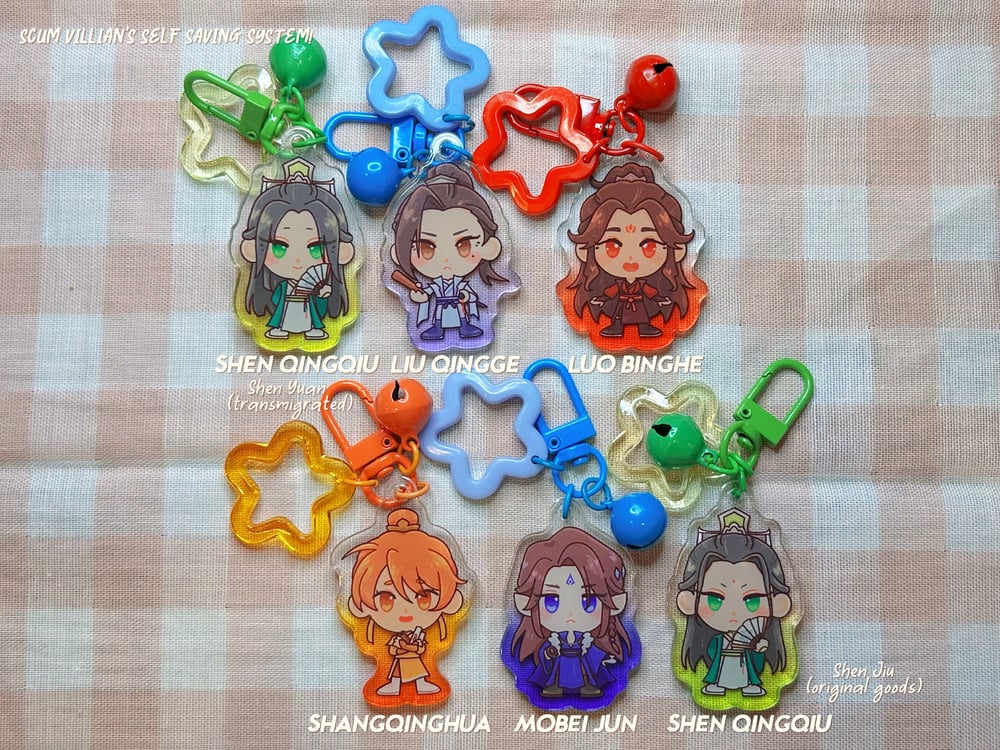 Danmei Candy Keychains