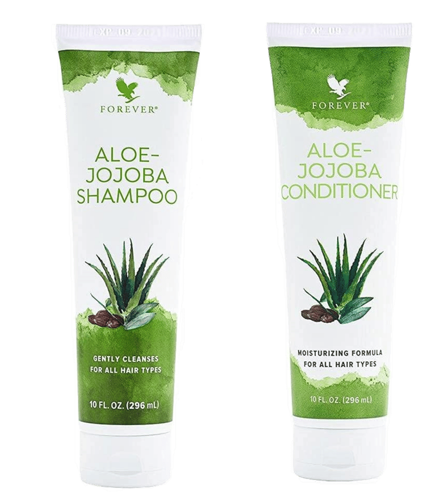 Forever Living Aloe-Jojoba Shampoo and Conditioning Rinse Twin Pack