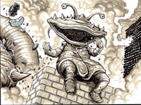 Kanegon Grayscale Artwork