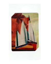 Image 1 of Set of collaged playing cards