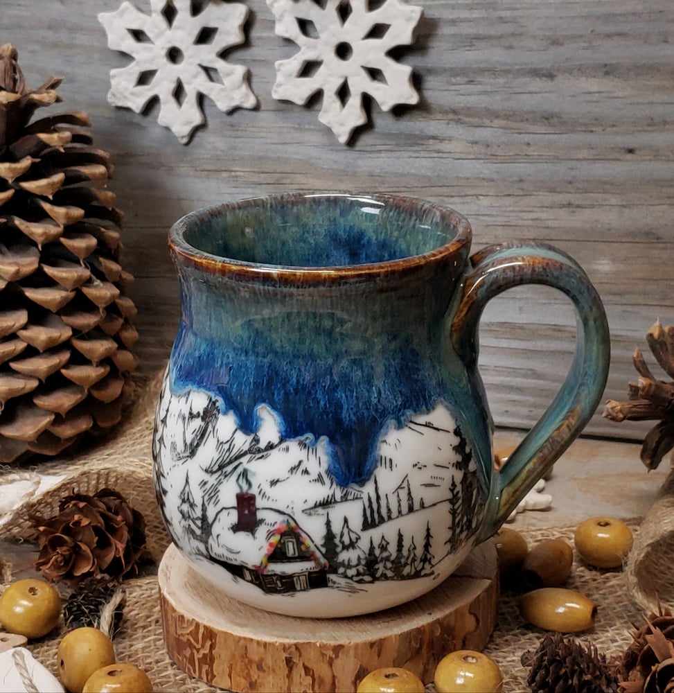 Image of Winter Hibernation mug with Twinkle Lights 12182403