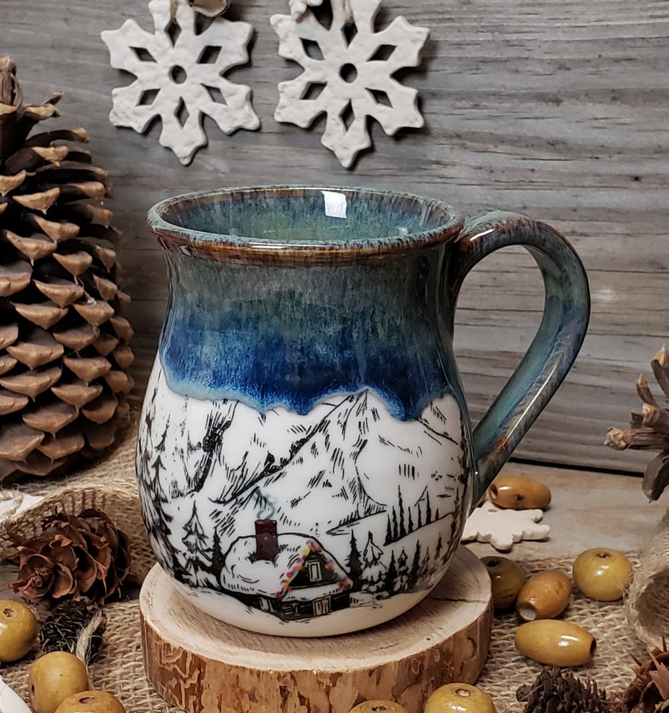 Image of Winter Hibernation mug with Twinkle Lights 12182404