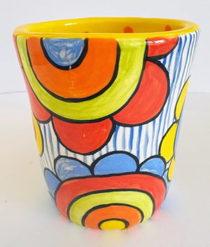 Image of Stripes and Flowers Mug 27 - 2024