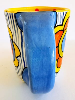 Image of Stripes and Flowers Mug 27 - 2024