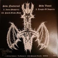 Image 2 of Nocturnal Vomit "Arts of tenebrous superstition" 7" EP