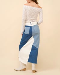 Image 2 of Contrast Chronicles Denim Skirt