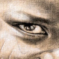 Image 3 of Original Drawing - "Garçon Betammaribe canaille" - Bénin - 30x40cm