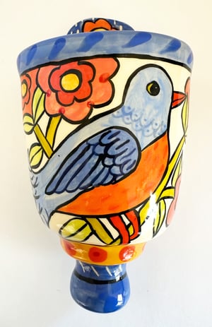 Image of Bird Wall Vase 3 - 2024