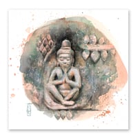 Image 1 of Original Painting - "Rishi" - 30x30 cm