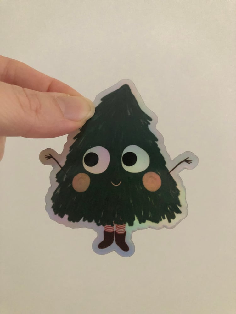 Image of Sticker Christmas tree