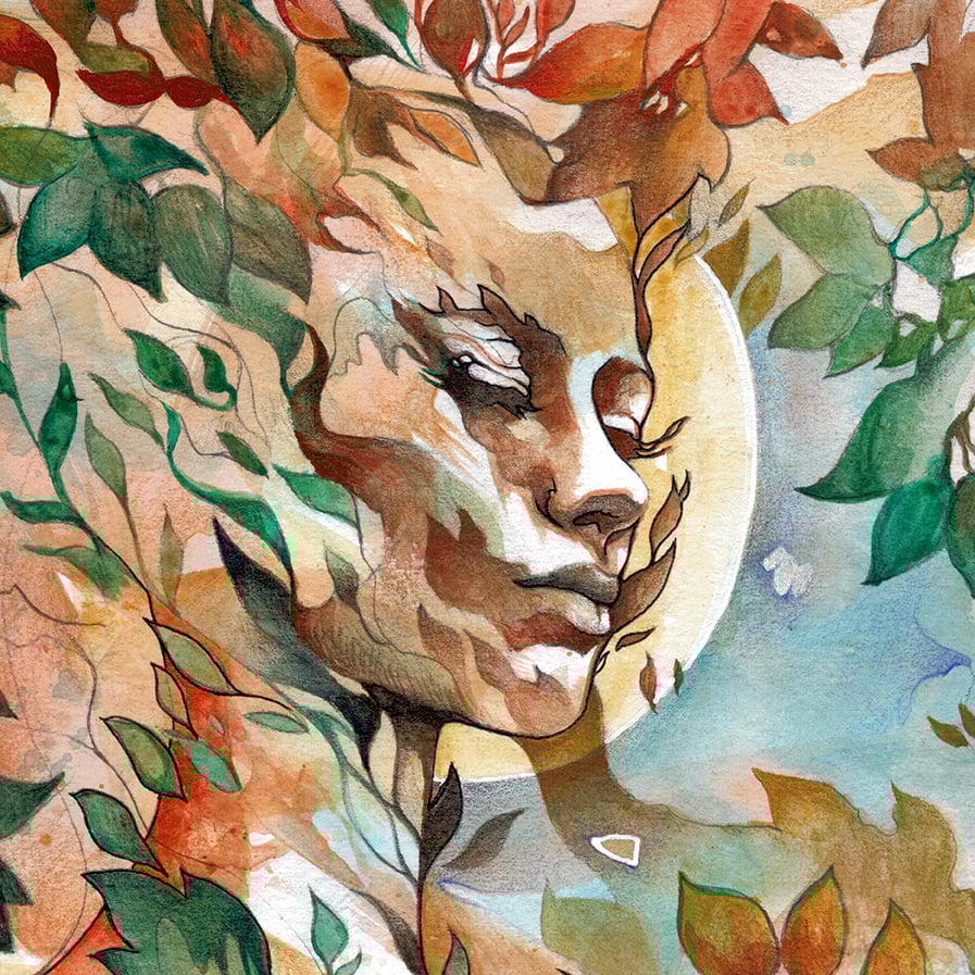 For Every Leaf That Shall Fall - OPEN EDITION PRINT _ FREE WORLDWIDE SHIPPING!!!