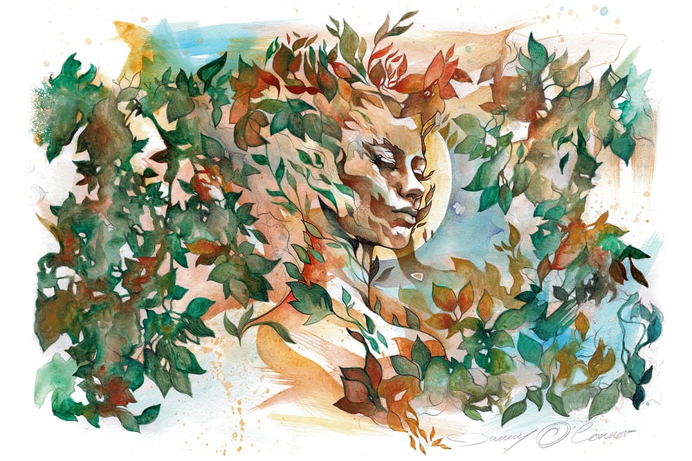 For Every Leaf That Shall Fall - OPEN EDITION PRINT _ FREE WORLDWIDE SHIPPING!!!