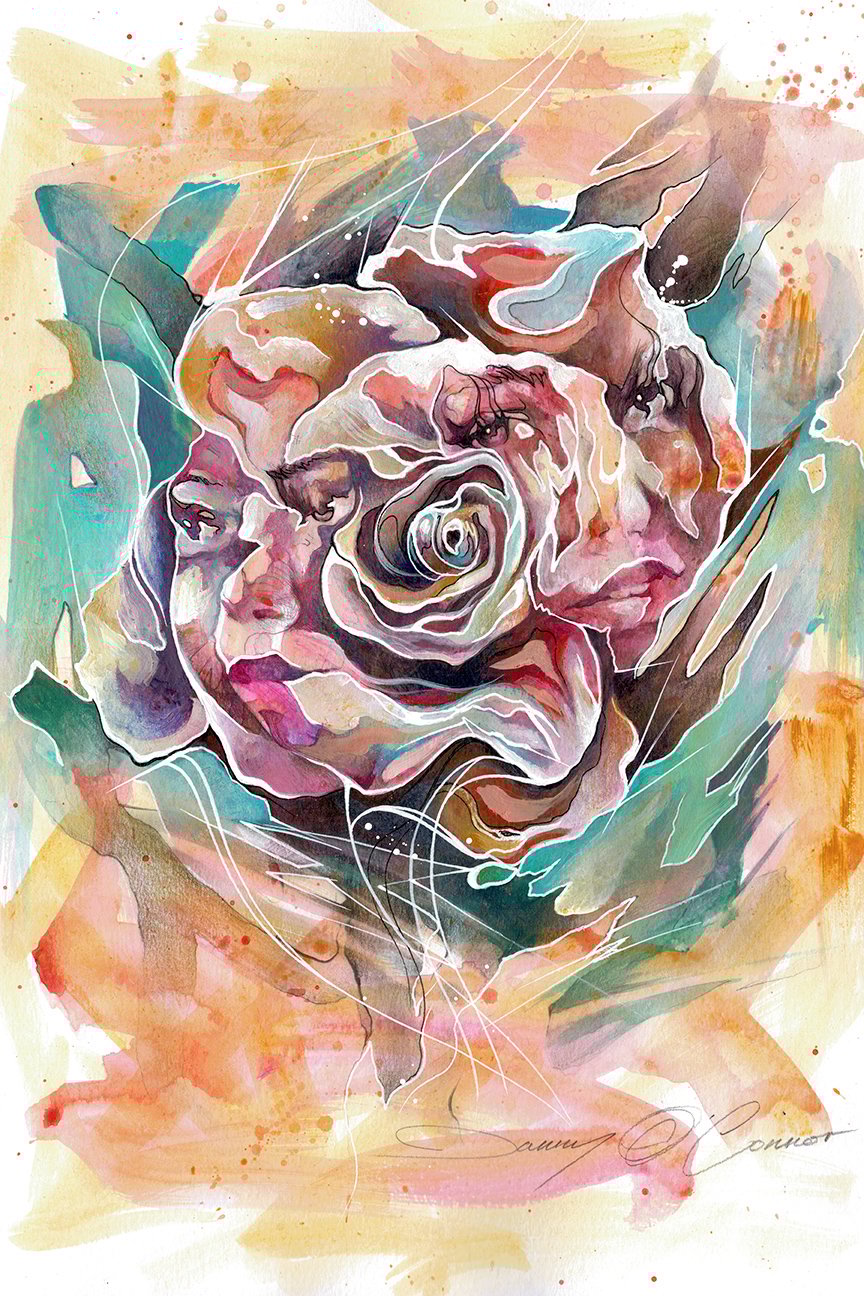 Flesh and Petal, Dreams To Unsettle - OPEN EDITION PRINT - FREE WORLDWIDE SHIPPING!!!