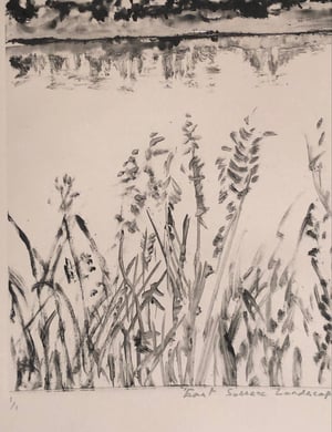 Image of ‘East Sussex Countryside’ monotype