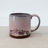 Image 5 of MADE TO ORDER Pink Coastal Village Mug