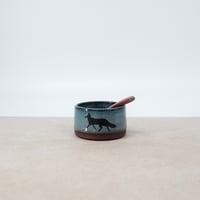 Image 4 of Small Fox Bowl with Spoon