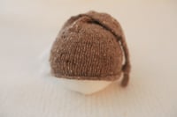 Image 1 of Cocoa Bean Knit Sleepy hat 