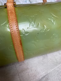 Image 4 of Louis Vuitton Bedford Green Vernis Leather Bag