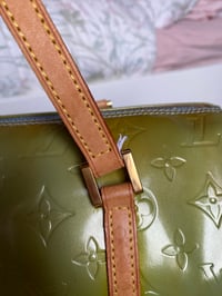 Image 12 of Louis Vuitton Bedford Green Vernis Leather Bag