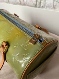 Image 7 of Louis Vuitton Bedford Green Vernis Leather Bag