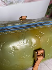 Image 11 of Louis Vuitton Bedford Green Vernis Leather Bag
