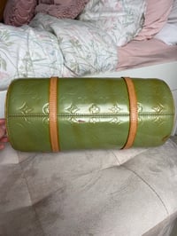 Image 15 of Louis Vuitton Bedford Green Vernis Leather Bag